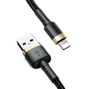 Kabel Baseus Cafule USB-A / Lightning 1.5A QC 3.0 2 m - czarno-złoty
